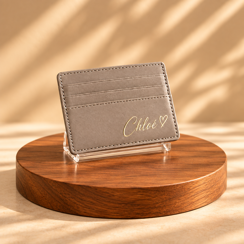 Porte-Cartes Personnalisé