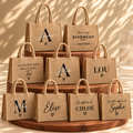 Cabas en Jute Personnalisé