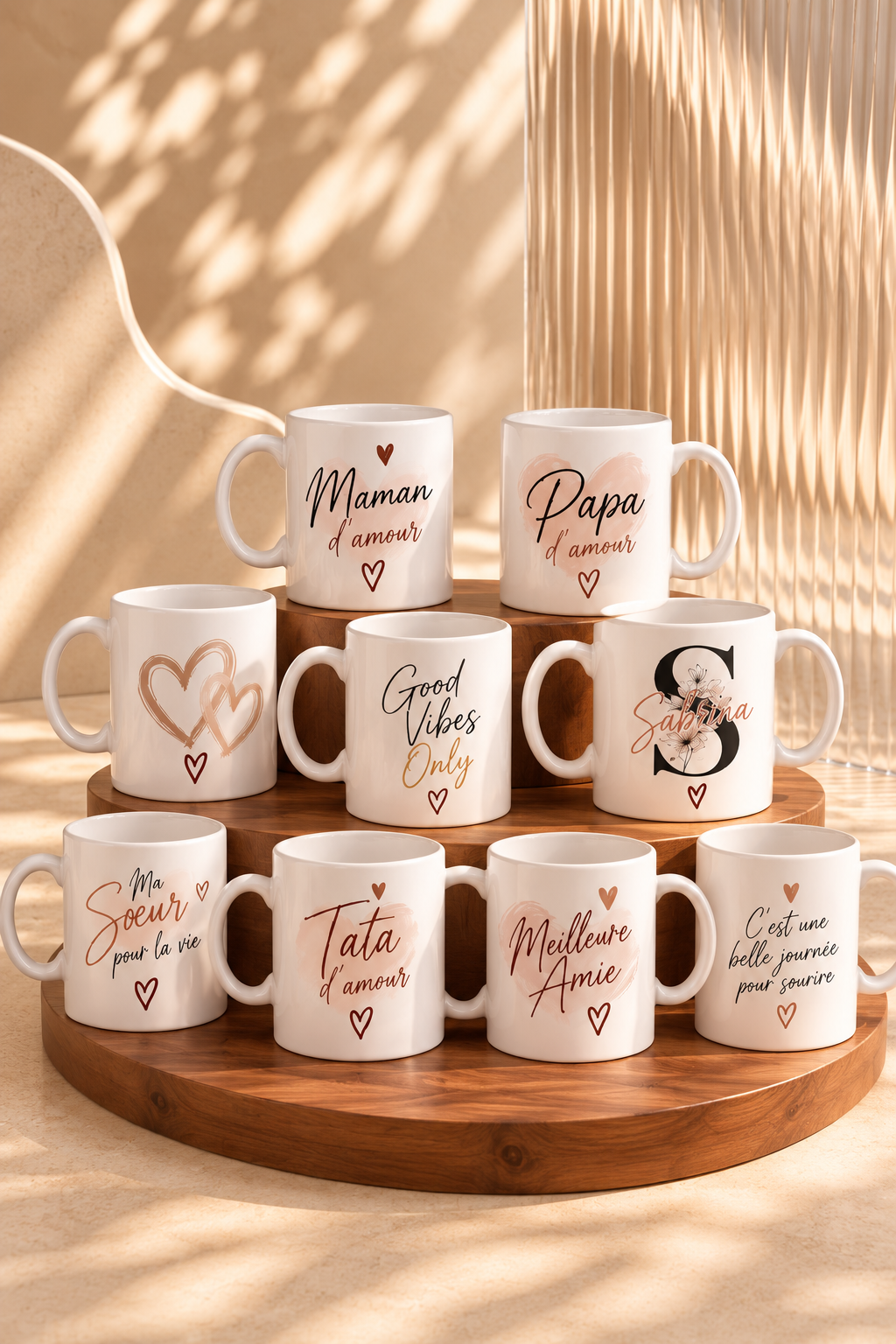 Tasse Personnalisée Prénom, message motif - EB CRÉATIONS 