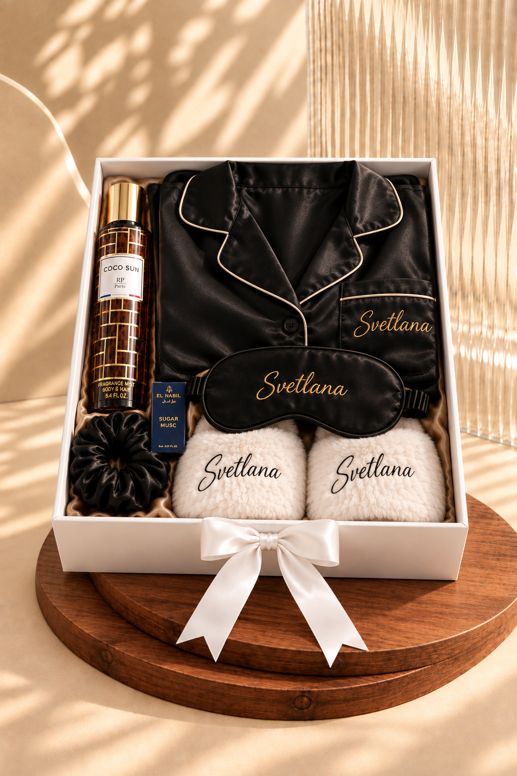Coffret Blanc & Noir – Svetlana – Chaussons discrets